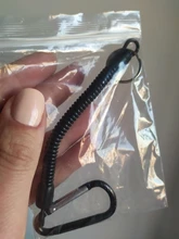 1 Uds llavero táctico retráctil primavera elástico cuerda de seguridad de herramienta senderismo Camping Anti-perdido por teléfono al aire libre senderismo campamento