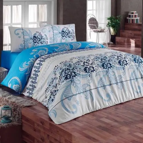 Crystal Crown By Set Copripiumino Trapuntato Jadore Double Personality Blue