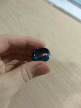 Anillo de titanio inoxidable para hombre y mujer, 8mm de ancho, negro, alta calidad, joyería de boda