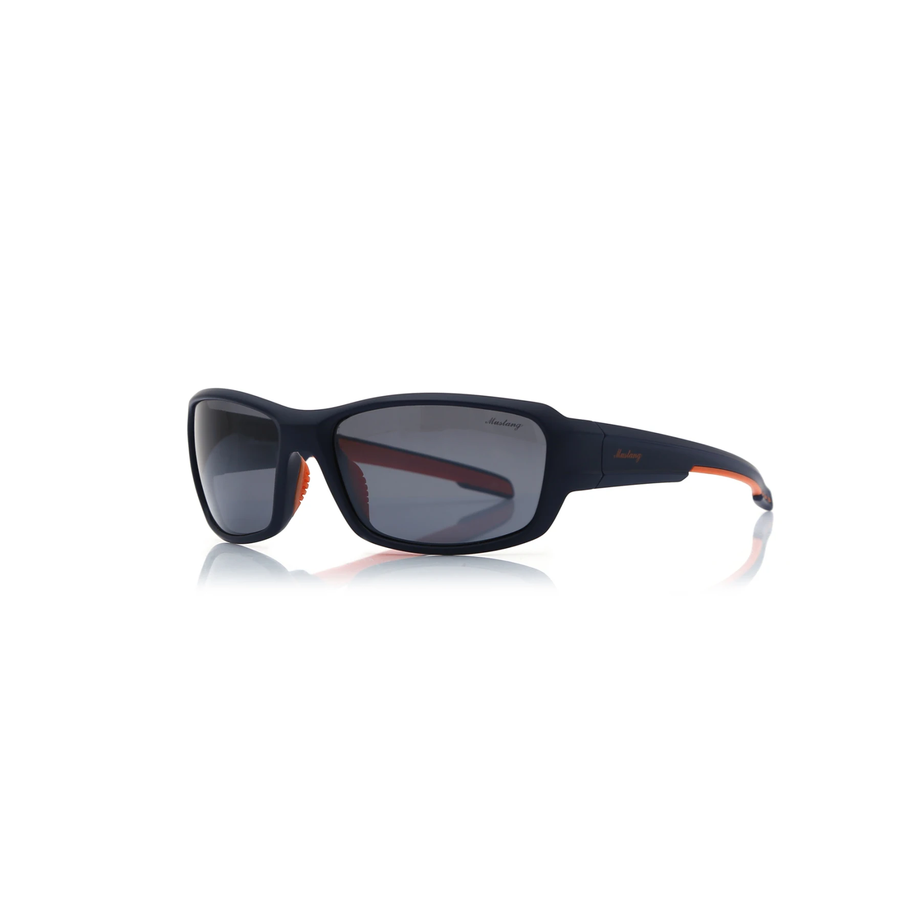 

Men's sunglasses mu 1883 01 bone navy blue organic rectangle rectangular 62-17-133 mustang