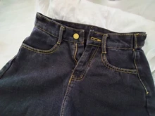 Luck A-Falda vaquera larga Retro Para niña y mujer, falda larga de cintura alta con botones y bolsillos, Vaqueros rectos de talla grande