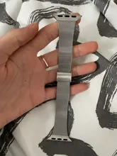 Correa de acero inoxidable para Apple Watch, correa de 44mm y 40mm para iWatch 6, 5, se, 4, 3, Correa milanese loop, 42 mm y 38mm