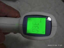 Termómetro infrarrojo para la frente y el cuerpo, termómetro Digital sin contacto para bebés y adultos, para el hogar y exteriores, para fiebre, 2021