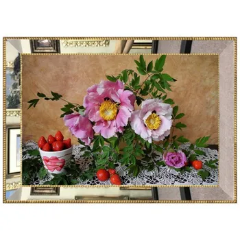 

Digital 3D Mirrored Silvery Luxury Canvas Print 60 * 80 cm