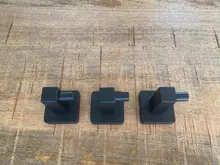 Hook Coat Bathroom Kitchen Single-Robe Black 304-Stainless-Steel Fitting for Keys