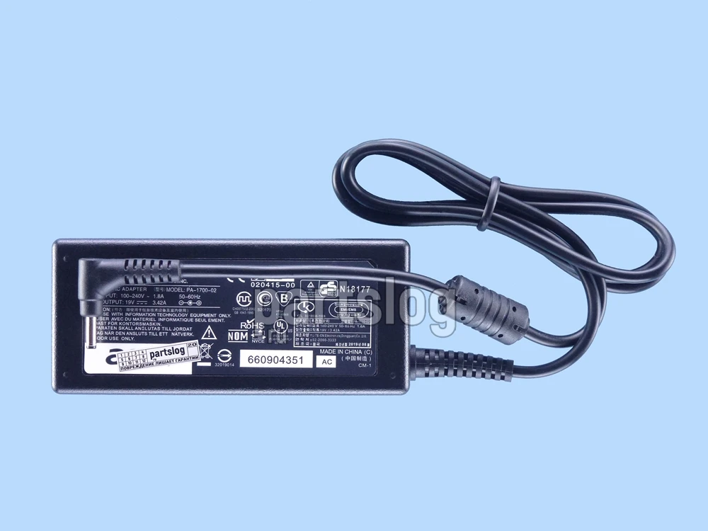 Power supply for Acer 19v 3.42a 3.0x1.1mm 65WLaptop Adapter AliExpress