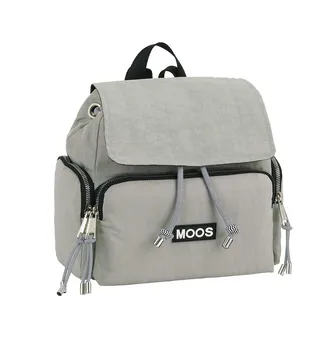 

MINI Backpack with flap MOOS capsule STONE