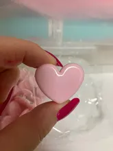 (10 unidades/lote) Clip de amor de estilo japonés chica Rosa pequeña decoración de Clips foto estudiante papelería Carpeta de papel Clip