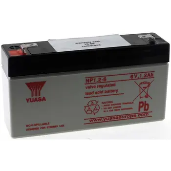 

YUASA Lead-acid Battery NP1.2-6