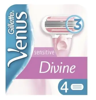 

Gillette Venus Divine replacement razor cassettes 4 PCs