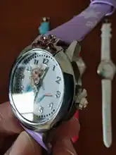 Elsa ver chicas Elsa princesa niños relojes correa de cuero lindo de los niños de dibujos animados relojes de pulsera para regalo para chica niños Relojes