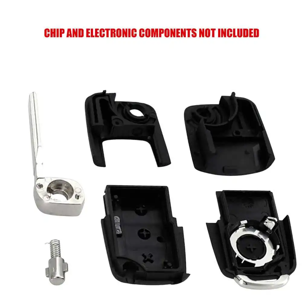 OcioDual ключ чехол меч для автомобиля Volkswagen 3 кнопки модели авто Polo, Golf, Passat ABS чехол черного цвета для складывания Управление VW