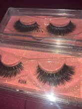 SHIDISHANGPIN-pestañas de visón 3D, pestañas postizas de visón Real Libre de crueldad, tira esponjosa, pestaña gruesa, maquillaje de imitación, 37A, 1 par