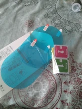 Espejo retrovisor para coche, película de lluvia antiniebla, Nano, impermeable, antivaho, película protectora para espejo, accesorio