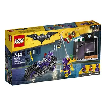 

LEGO Batman-Catwoman motorcycle feline, construction toy with DC character (70902) , color/model assortment