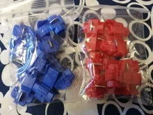 Conector de Cable Scotch Lock, 20 piezas a presión sin Cable de rotura, engarce aislado, terminales eléctricos de empalme rápido, 10 Uds./AWG22-10 Uds.