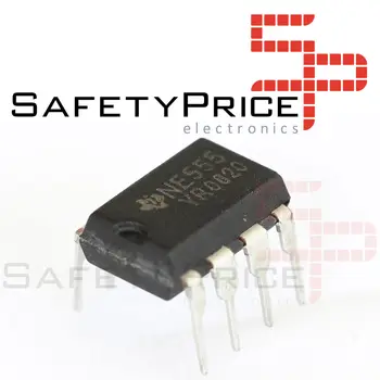 

10x Timer precision oscillator 555 NE555 NE555P DIP-8 - TIMER Electronica Arduino