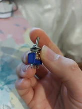 Interruptor de palanca en miniatura de un solo polo, doble tiro, ON-ON, 120VAC, 6A, 1/4 pulgadas, MTS-102 de montaje, 103, 202, 203, 5 uds.