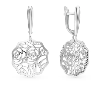 

Silver sunlight earrings sample 925