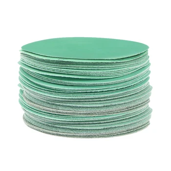 

100pcs 3" #150 Round Sandpaper Sand Paper Sheets Home Coarse Grit Polishing Car Metal Glass Wood Sandpaper