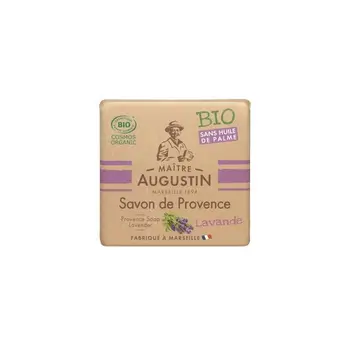 

MAITRE AUGUSTIN LAVENDER soap 100g Cosmos organic palm oil free