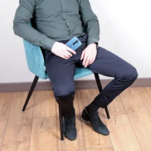 Pantalones elásticos ajustados para hombre, ropa de negocios de Color sólido clásico, alta calidad, traje Formal, novedad, 2021