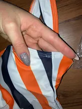 One-Piece Swimsuit Monokini Beachwear Push-Up Summer Print Zipper Sexy New XL Women