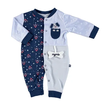 

ebebek Mymio Puppy Velvet Baby Footless Romper
