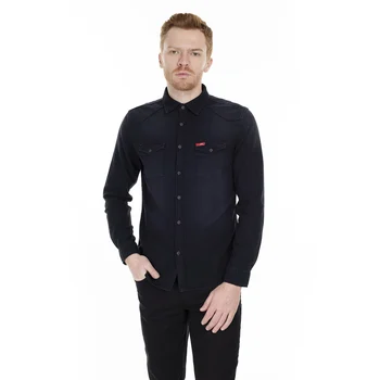 

Lee Cooper-Pocket Denim Shirt MALE DENIM SHIRT 202 LCM 141002 2199