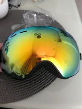 Gafas de esquí con protección UV400 para hombre y mujer, lentes antiniebla para Snowboard, esquí grande, deportes al aire libre