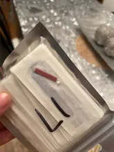 50 Uds 7 9 11 12 14 16 18 Pin U forma Nano cuchillas microblading agujas ceja permanente maquillaje aguja tipo lámina para tatuajes
