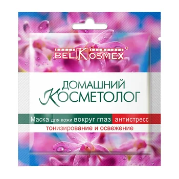 

Mask for the skin around the eyes anti-stress toning and refreshing (on a non-woven basis) home cosmetologist