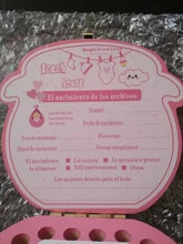 Caja de madera para dientes de bebé, organizador umbilical para los dientes de la leche en inglés/español/portugués, caja de recuerdo para niños y niñas