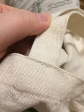 Bolso de compras de lona blanca, bolsa de hombro plegable Eco reutilizable, bolso grande de tela, bolsa de mano de algodón para bolsas de compra Mujer