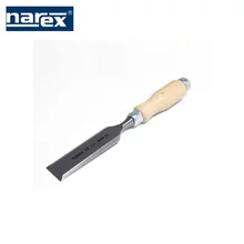 Стамеска плоская с деревянной(светлой) ручкой 32 мм, NAREX