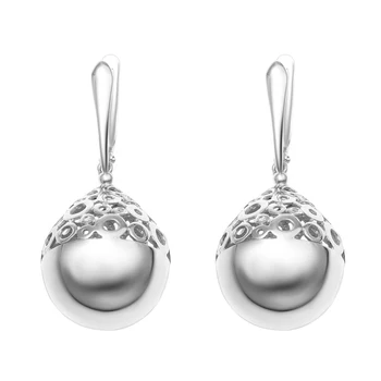 

Earrings made of silver with cubic zirconia