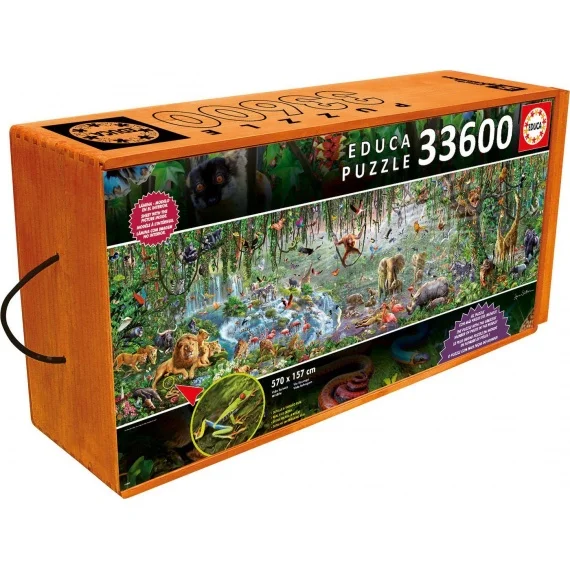 puzzle vida salvaje 33600