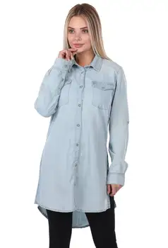 

Blue White Denim Tunic