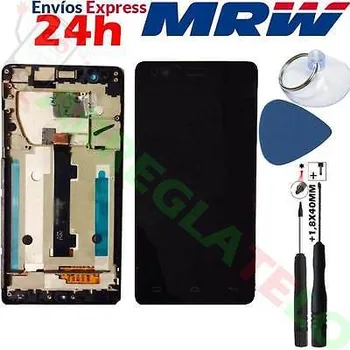 

Full screen with frame for BQ Aquaris E5 E5HD IPS5K0760FPC-A1-E Black