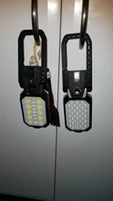 Portable LED Flashlight Power-Display Magnet-Design Camping Lantern Waterproof COB 