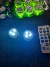 Vase-Bowl Submersible Light Party-Decoration Night-Lamp Battery-Operated Remote-Controlled