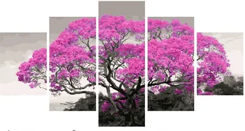 

Painting by numbers WX 1053 rose flowering 30*40*2 + 30*60*2 + 30*80