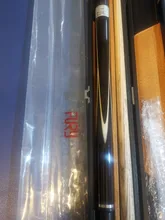 FURY BT-Palo de taco de billar inglés hecho a mano, con funda y extensión, eje de ceniza de Canadá, conjunto de acero inoxidable con incrustación, Kit de billar