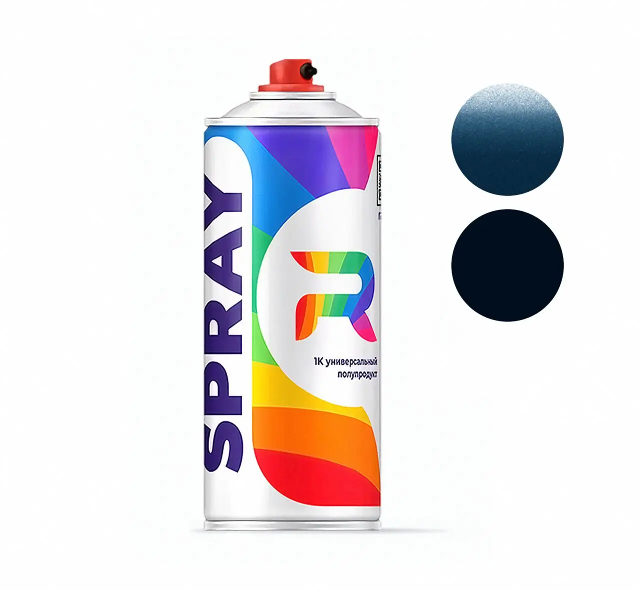 Spray cylinder Fiat 426 Blu midnight (base color double layer metallic blue) 520 ml. | Обустройство дома