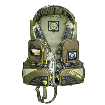 

Safety vest with collar aquatic жс-01к, camouflage жс-01к 48-50