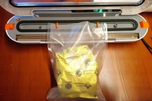 TINTON LIFE-sellador al vacío de alimentos con bolsas, rollos de plástico, bolsas de 5 tamaños para sellador de vacío de cocina para mantener la comida fresca