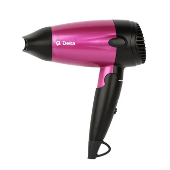 

Hair dryer Delta dl-0904 1400 W, two modes of power and air temperature, ионизация, foldable handle