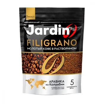 

Coffee Jardin "filigrano", ground in soluble, 75 gr