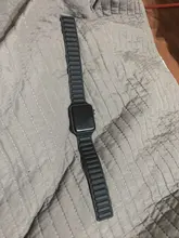 Correa de cuero para apple watch, banda de 44mm y 40mm para iWatch series 6 SE 5 4 3 2 1, pulsera de reloj de 42mm y 38mm