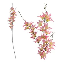 Декоративный цветок лилии 114417 BigBuy Home